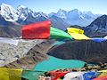 Mt. Everest and prayer flags