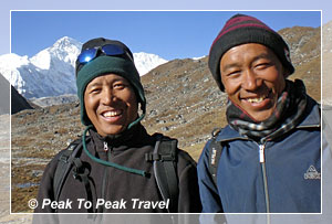 Dawa Sherpa and Pasang Sherpa