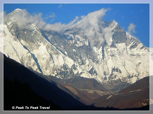 Clouds over Mt. Everest