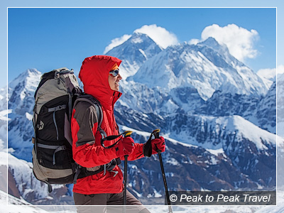 View of Mt. Everest from Gokyo Ri