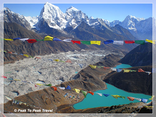 View from Gokyo RI (17,250 ft)